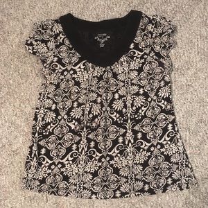 Sonoma Black & White Top XL